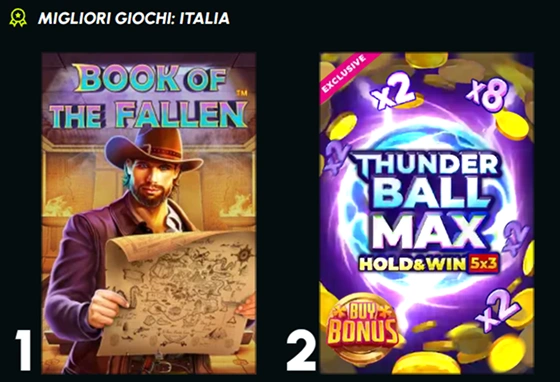 Catalogo Giochi Slotexo